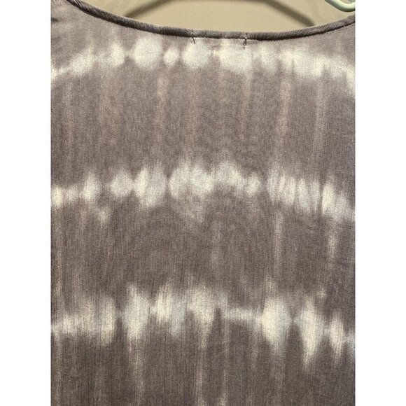 Cotton Bleu Tie-Dye Oversized Top Large Grey Blue Lightweight - Picture 5 of 5